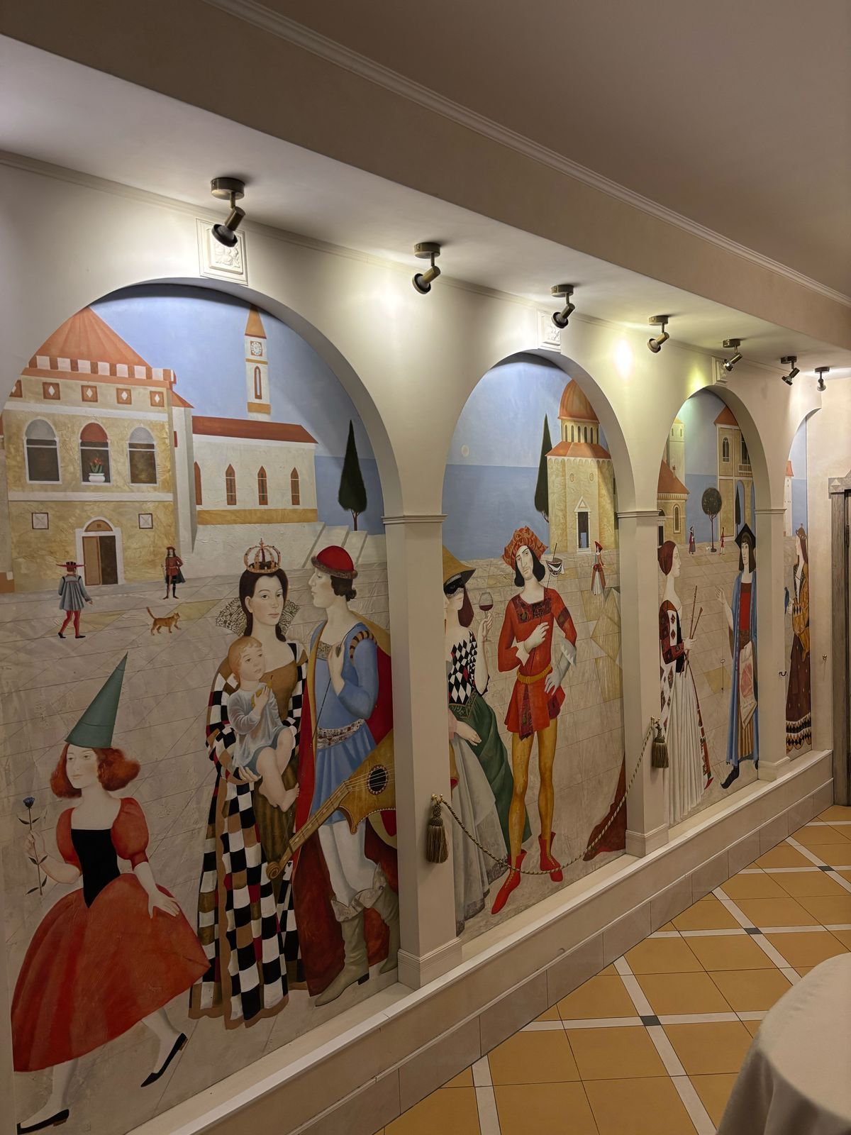 Mural in a common area